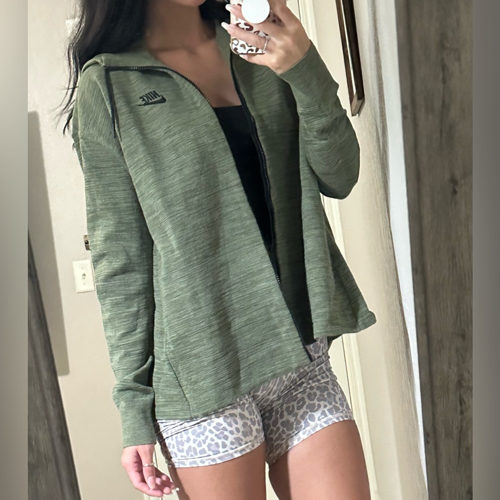 Nike 2 Way Zipper Tech Coat Jacket